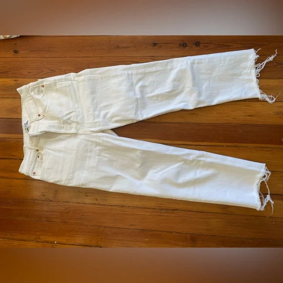 Re/Done High Rise Stove Pipe Jean